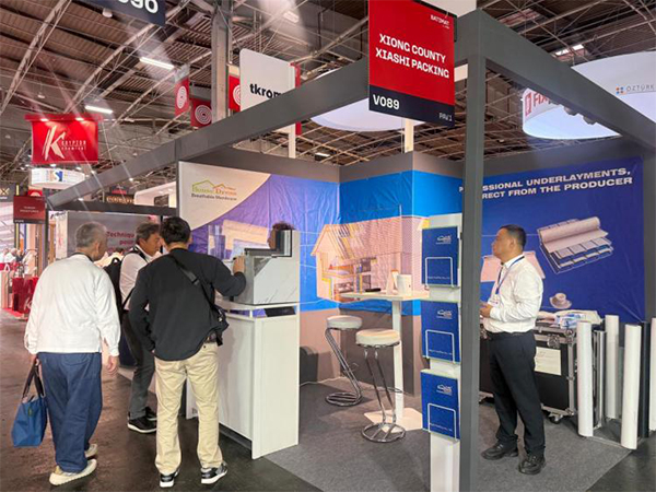 Xiashi Packing Co., Ltd. conclut BATIMAT 2026 avec un vif intérêt pour les solutions d'enveloppe du bâtiment